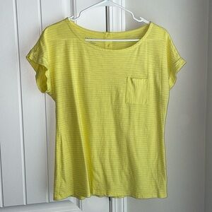 Talbots Striped Boatneck Tee